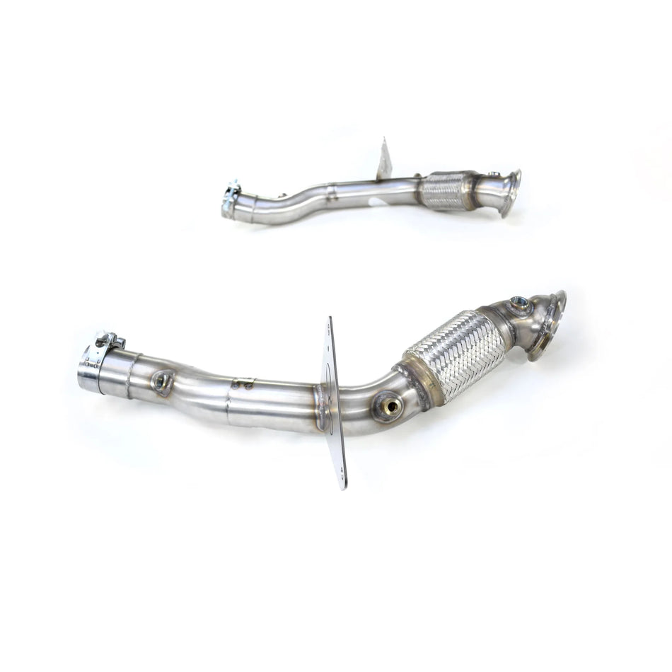 QuickSilver Ferrari 488 Catalyst Replacement Pipes (2015-20)