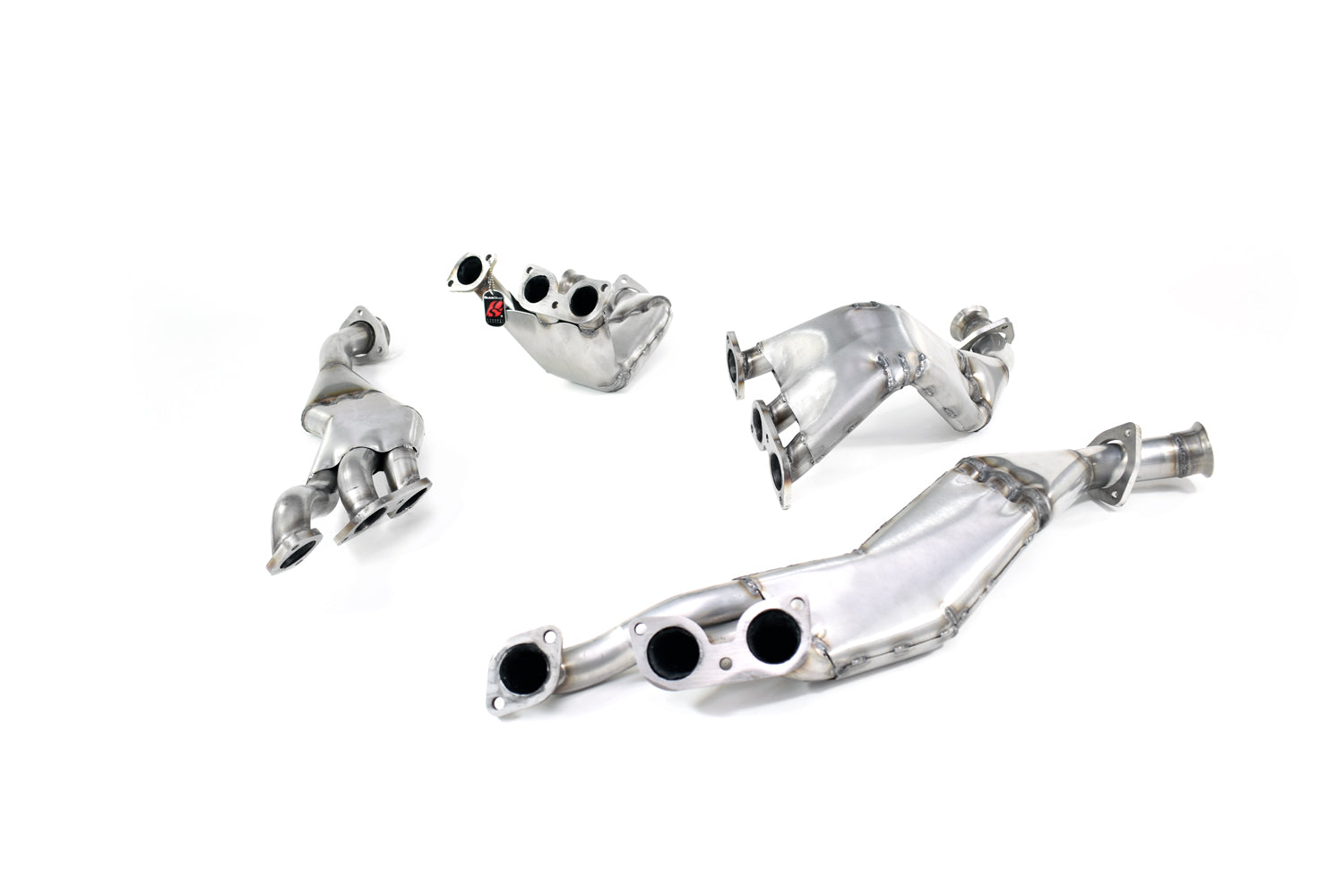 QuickSilver Ferrari 365 GTB 4 Daytona S2 (USA Spec) Stainless Steel Manifolds (1970-74)
