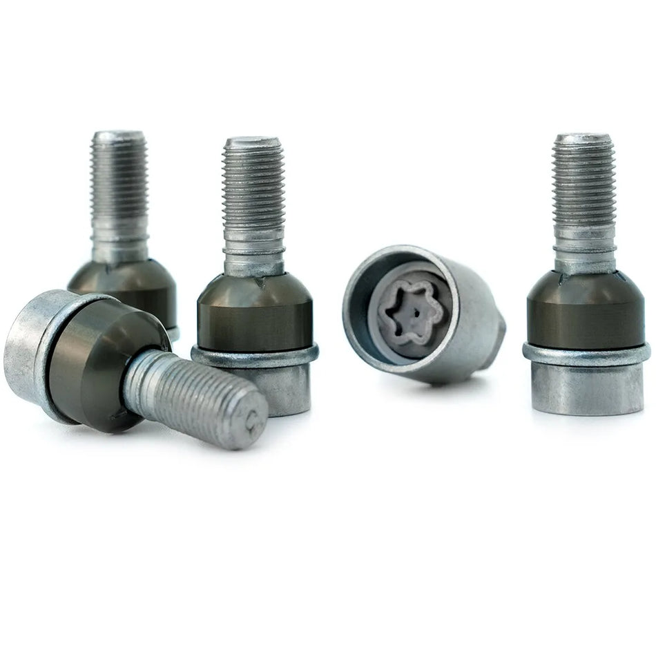 H&R Wheel-Lock Set M14 With Movable Round Head R14mm - 1454406KEY4