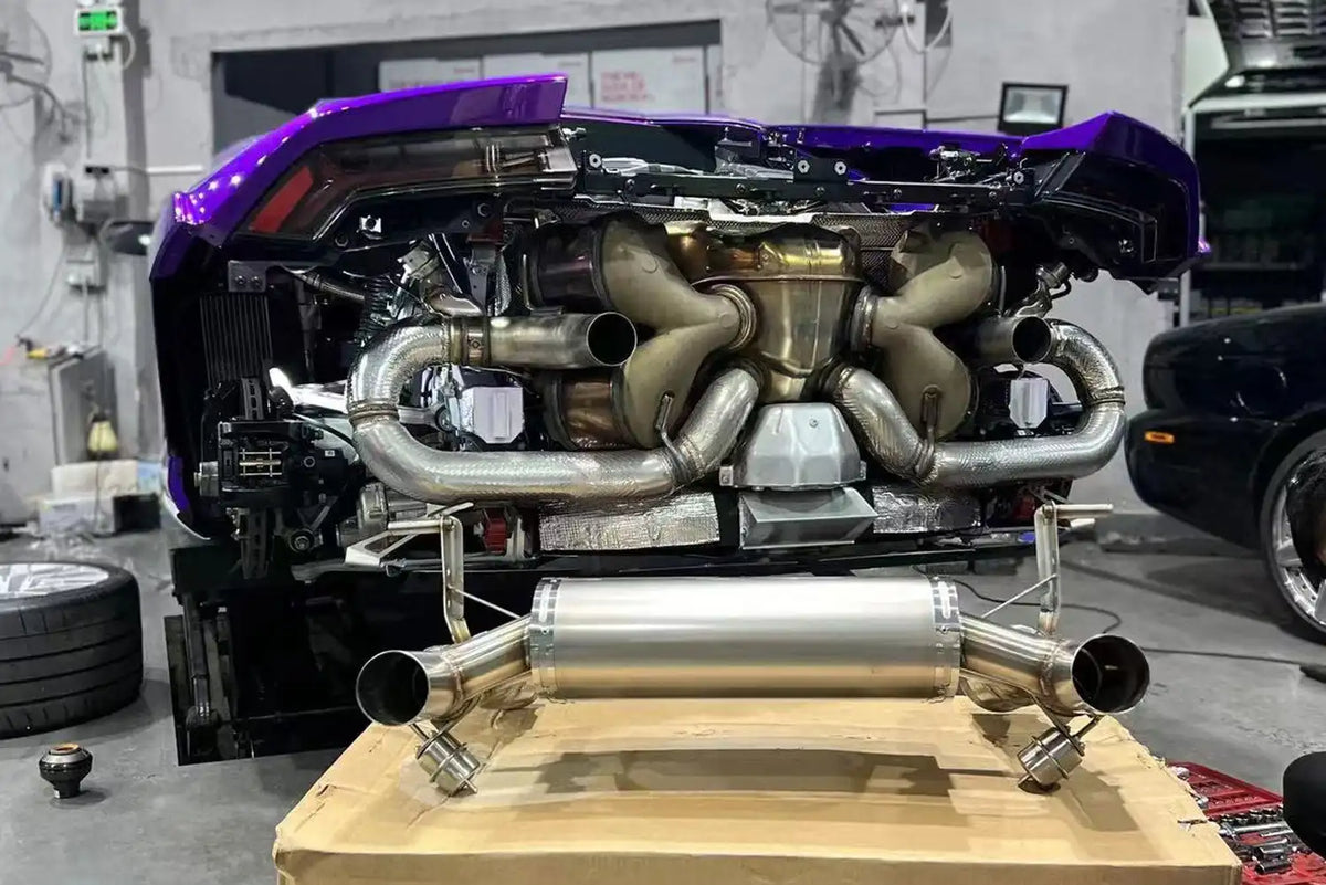 QuickSilver Lamborghini Huracán Performante LP640-4 inc. EVO (non OPF) - Titan Sport Exhaust with Sound Architect™ (2018-19)