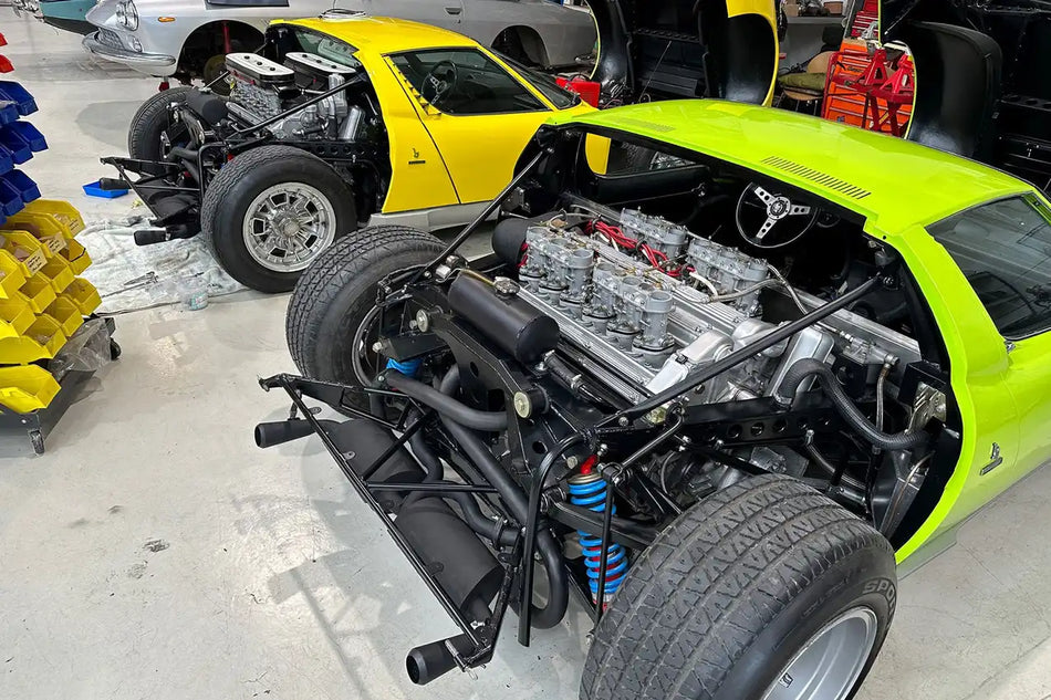 Quicksilver Exhausts Lamborghini Miura P400 inc. S, SV Stainless Steel Exhaust (1966-72)