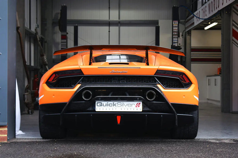 QuickSilver Lamborghini Huracán Performante LP640-4 inc. EVO (non OPF) - Titan Sport Exhaust with Sound Architect™ (2018-19)