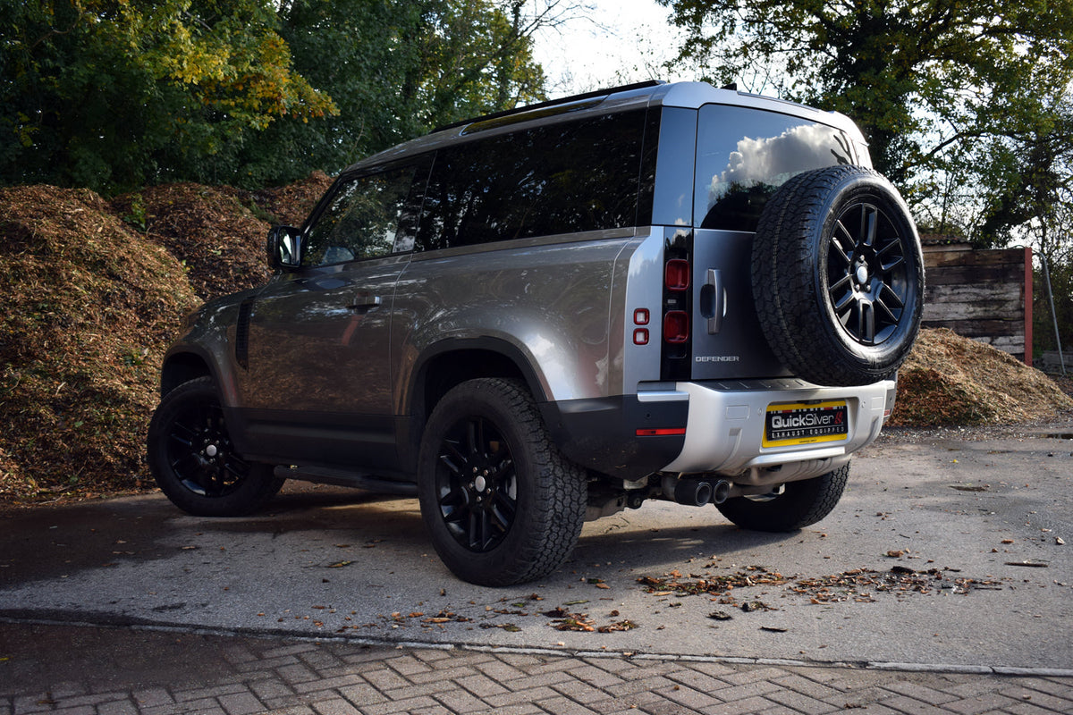 QuickSilver Land Rover Defender D200, D240, D250, D300 90, 110 and 130 - Sound Generator Exhaust System with Sound Architect™(2019 on)