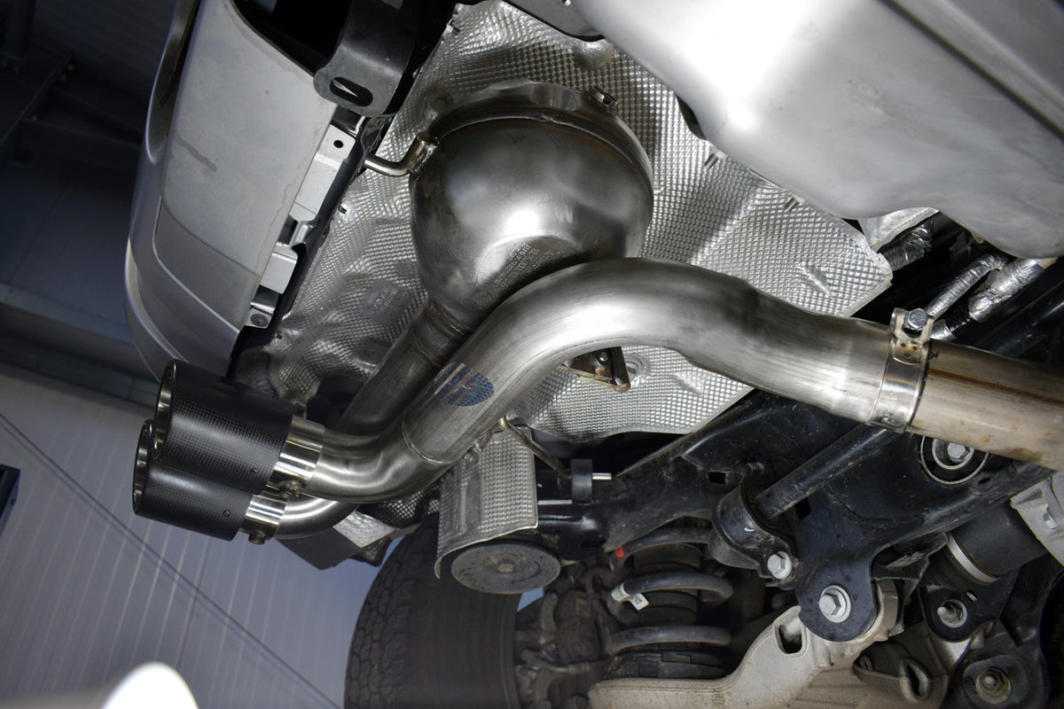 QuickSilver Land Rover Defender D200, D240, D250, D300 90, 110 and 130 - Sound Generator Exhaust System with Sound Architect™(2019 on)