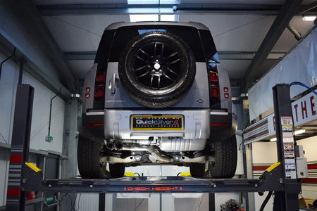 QuickSilver Land Rover Defender D200, D240, D250, D300 90, 110 and 130 - Sound Generator Exhaust System with Sound Architect™(2019 on)