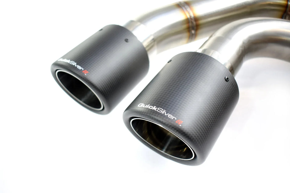 QuickSilver Replacement Carbon Tail Pipes