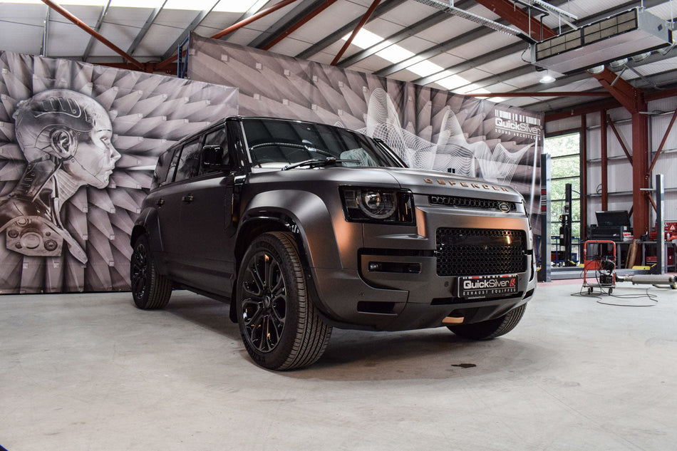 QuickSilver Land Rover Defender OCTA 110 - OPF Delete/Secondary Cat Delete Pipes (2024 on)