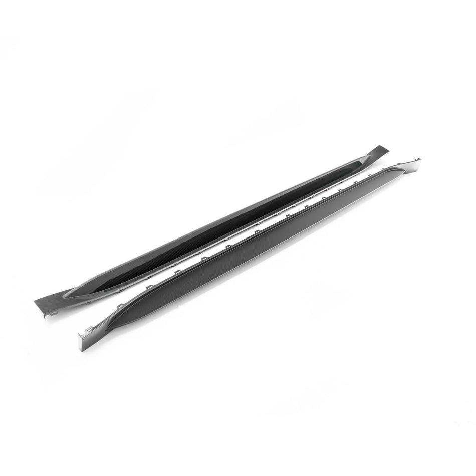 MHC+ BMW M3 OEM Style Side Skirts In Pre Preg Carbon Fibre (G80)