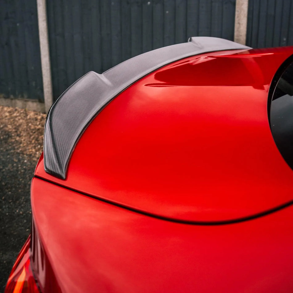 MHC+ BMW M4 CS Style Rear Spoiler In Pre Preg Carbon Fibre (F82)