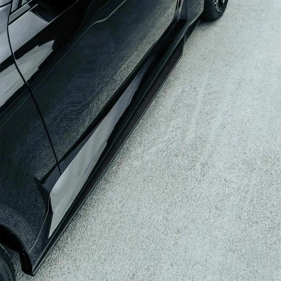 MHC+ BMW M2 2023 G87 Edition 1 Side Skirts In Pre Preg Gloss Carbon Fibre (G87)