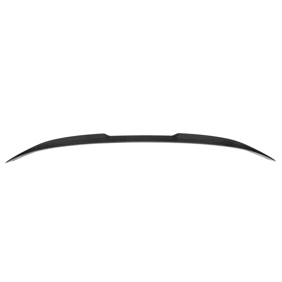 MHC+ BMW M2/M240i V Style Rear Spoiler In Pre Preg Carbon Fibre (G87/G42)