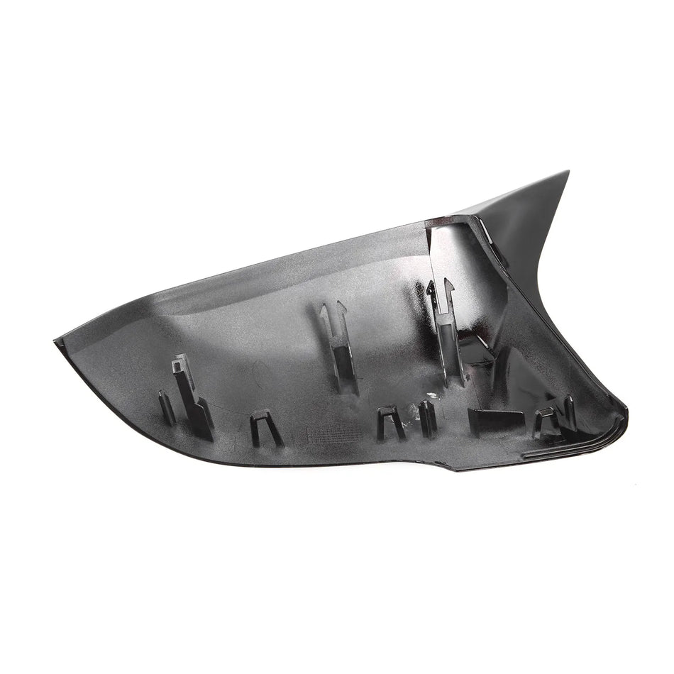 MHC Black BMW/Toyota Black M Style Wing Mirror Covers In Gloss Black (F40/F44/G29/A90)