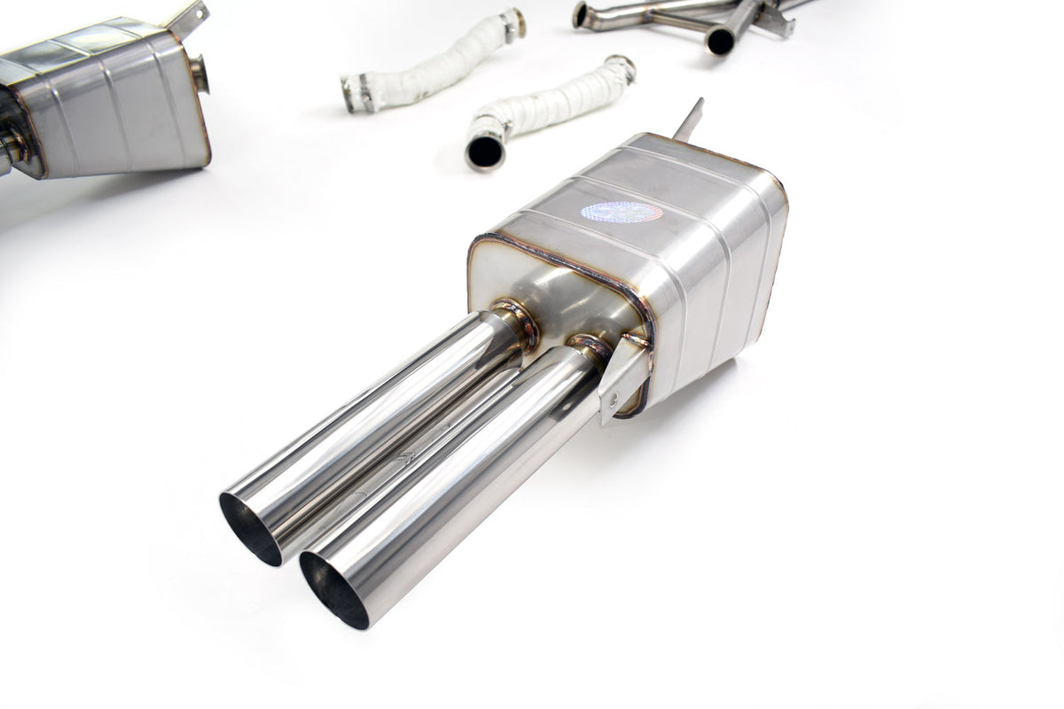 QuickSilver Maserati Khamsin Stainless Steel Exhaust (1974-82)