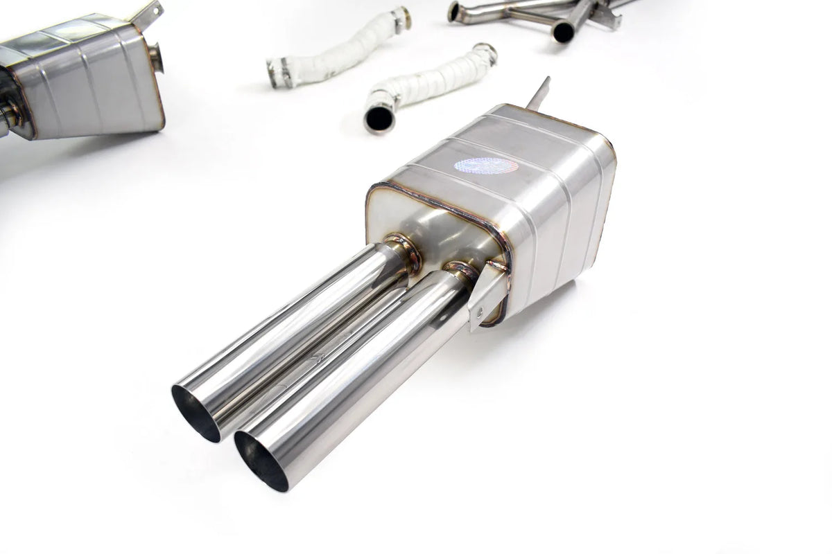 QuickSilver Maserati Khamsin Stainless Steel Exhaust (1974-82)