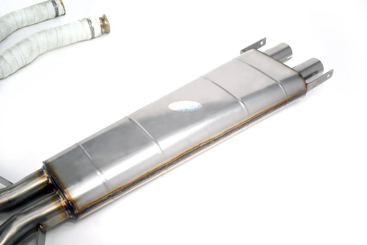 QuickSilver Maserati Khamsin Stainless Steel Exhaust (1974-82)