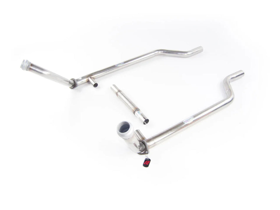 QuickSilver Mercedes 280 SL W107 - Stainless Steel Front Pipes (1974-85)
