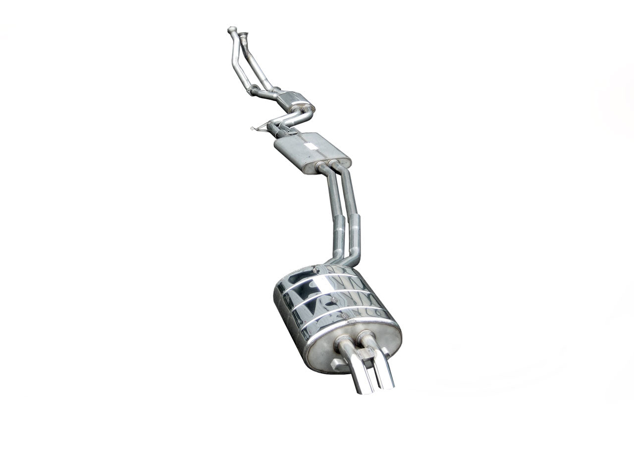 QuickSilver Mercedes 300 SL W107 Stainless Steel Exhaust (1985-89)
