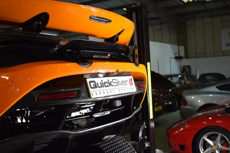 QuickSilver McLaren 720S Ceramic Coated Catalyst Replacement Pipes (2017 on)