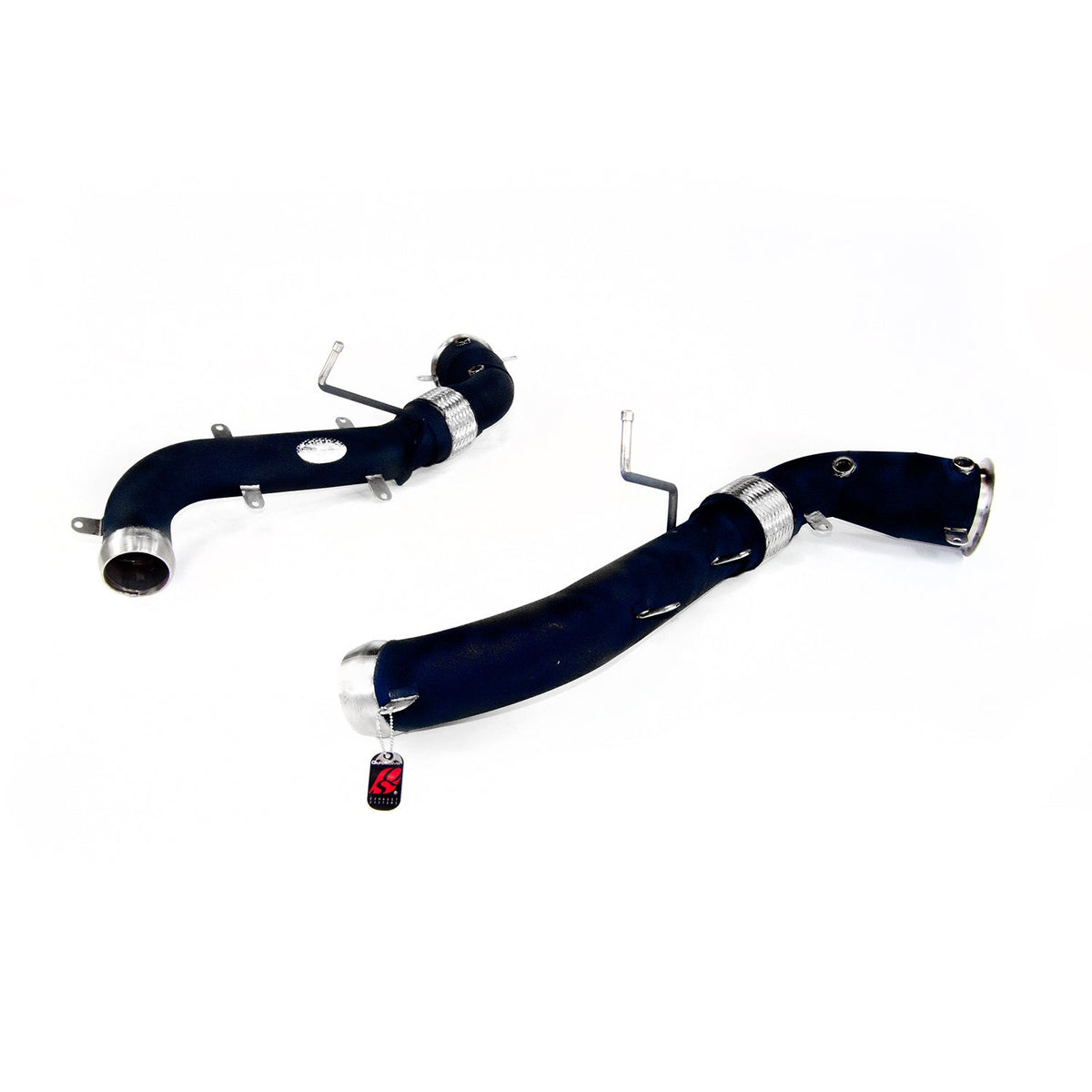QuickSilver McLaren 675 LT Ceramic Coated Catalyst Replacement Pipes (2015 on)