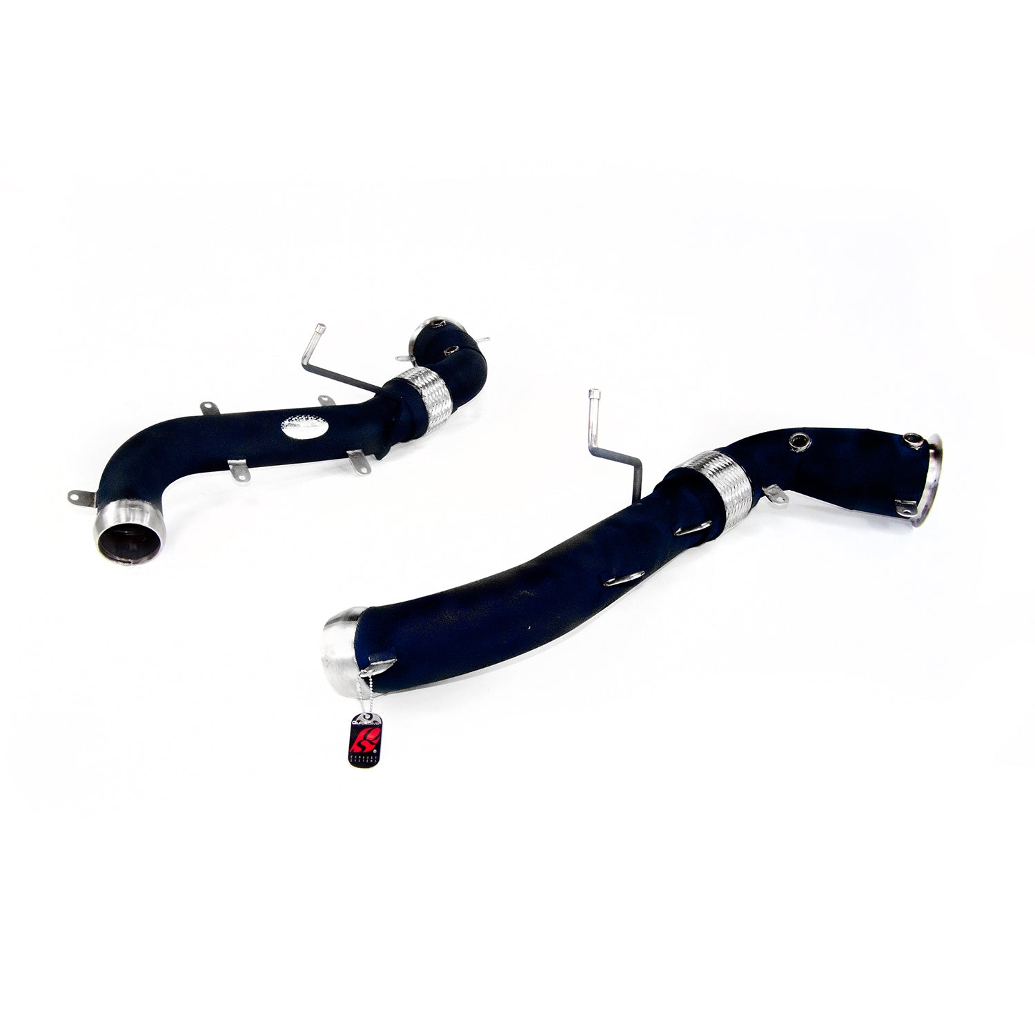 QuickSilver McLaren 675 LT Ceramic Coated Catalyst Replacement Pipes (2015 on)