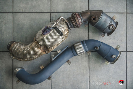 QuickSilver McLaren 540C Ceramic Coated Catalyst Replacement Pipes (2016 on)