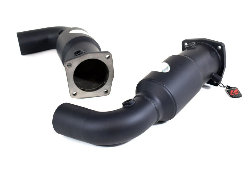 Quicksilver Exhausts Porsche 911 GT2 and GT2RS 997 - Race Catalysts 300 CPSI (2008-11)