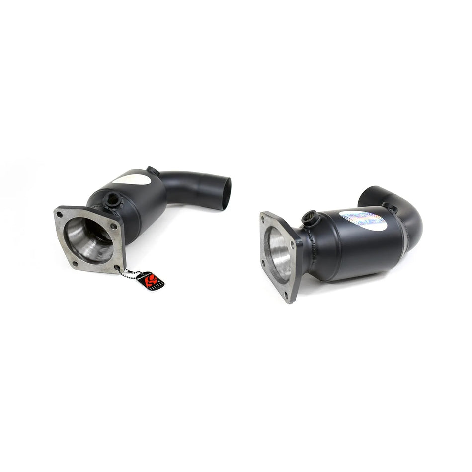 QuickSilver Porsche 911 Turbo (991 Gen 1 and Gen 2) Race Catalysts OR Catalyst Replacement Pipes (2011-19)