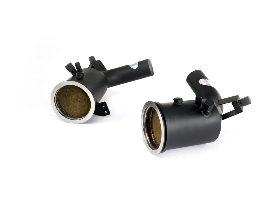 Quicksilver Exhausts Porsche 911 Turbo (992) - 300 cpsi Ceramic Coated 'Race' Catalysts (2019-on)