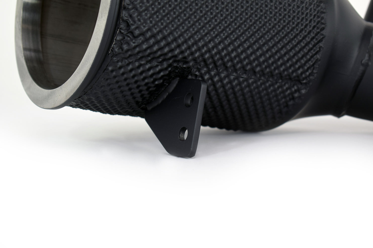 QuickSilver Porsche 911 Turbo (992) - Ceramic Coated Catalyst Replacement Pipes (2019-on)