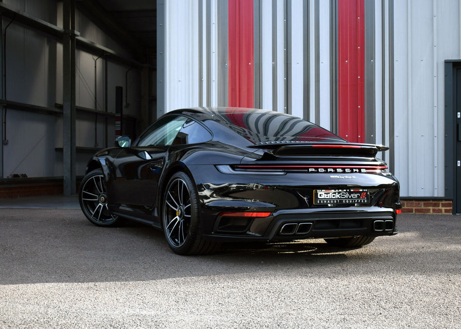 Quicksilver Exhausts Porsche 911 Turbo (992) - 300 cpsi Ceramic Coated 'Race' Catalysts (2019-on)