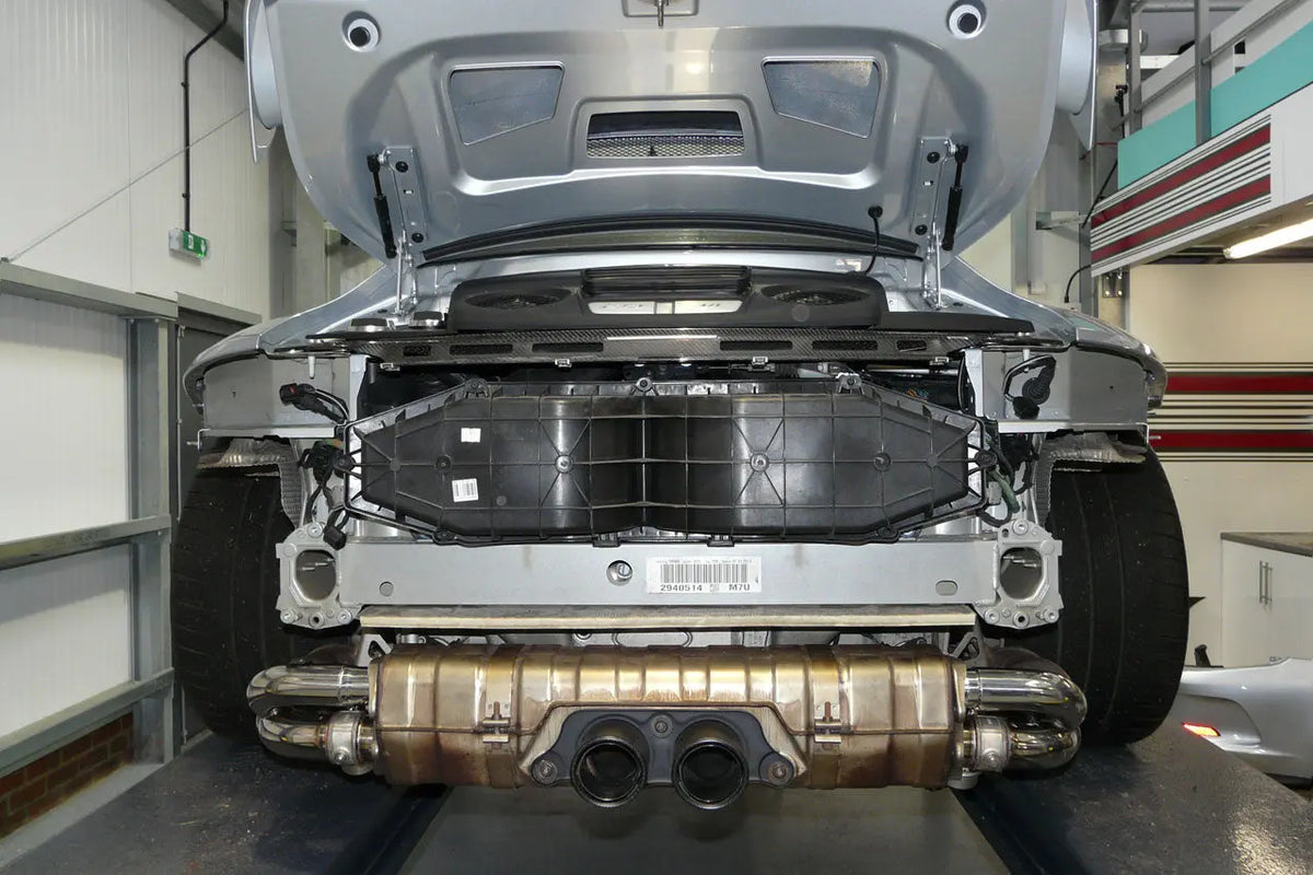 QuickSilver Porsche 911 GT3 and RS inc. 4.0 (997 Gen 1 and 2) - Sport Side Muffler Deletes with Sound Architect™ (2006-12)