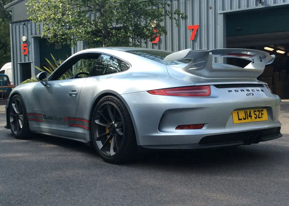 Quicksilver Exhausts Porsche 911 GT3 and RS inc. 4.0 (997 Gen 1 and 2) - Sport Side Muffler Deletes with Sound Architectâ„¢ (2006-12)