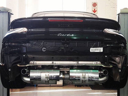 QuickSilver Porsche 911 Turbo (997 Gen. 1) Sport Exhaust with Race Catalysts (2006-09)