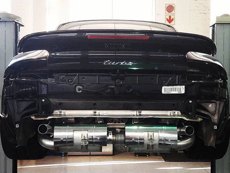 QuickSilver Porsche 911 Turbo (997 Gen. 1) Sport Exhaust with Race Catalysts (2006-09)