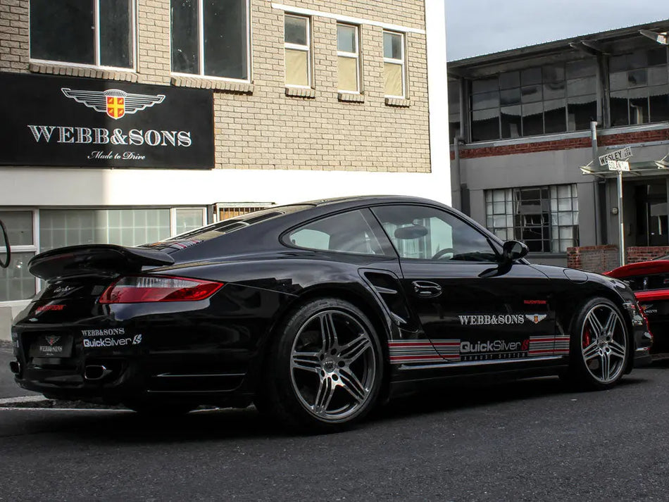 Quicksilver Exhausts Porsche 911 Turbo (997 Gen. 1) Sport Exhaust with Race Catalysts (2006-09)