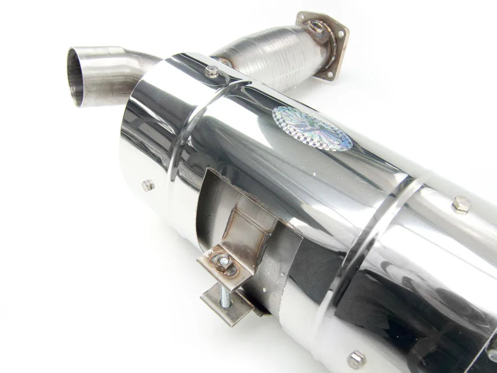 QuickSilver Porsche 911 Turbo (997 Gen. 1) Sport Exhaust with Race Catalysts (2006-09)