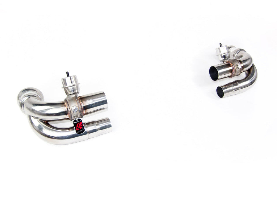Quicksilver Exhausts Porsche 911 GT3 and RS (991 Gen 1 and 2) - Sport Side Muffler Deletes with Sound Architectâ„¢ (2014 on)