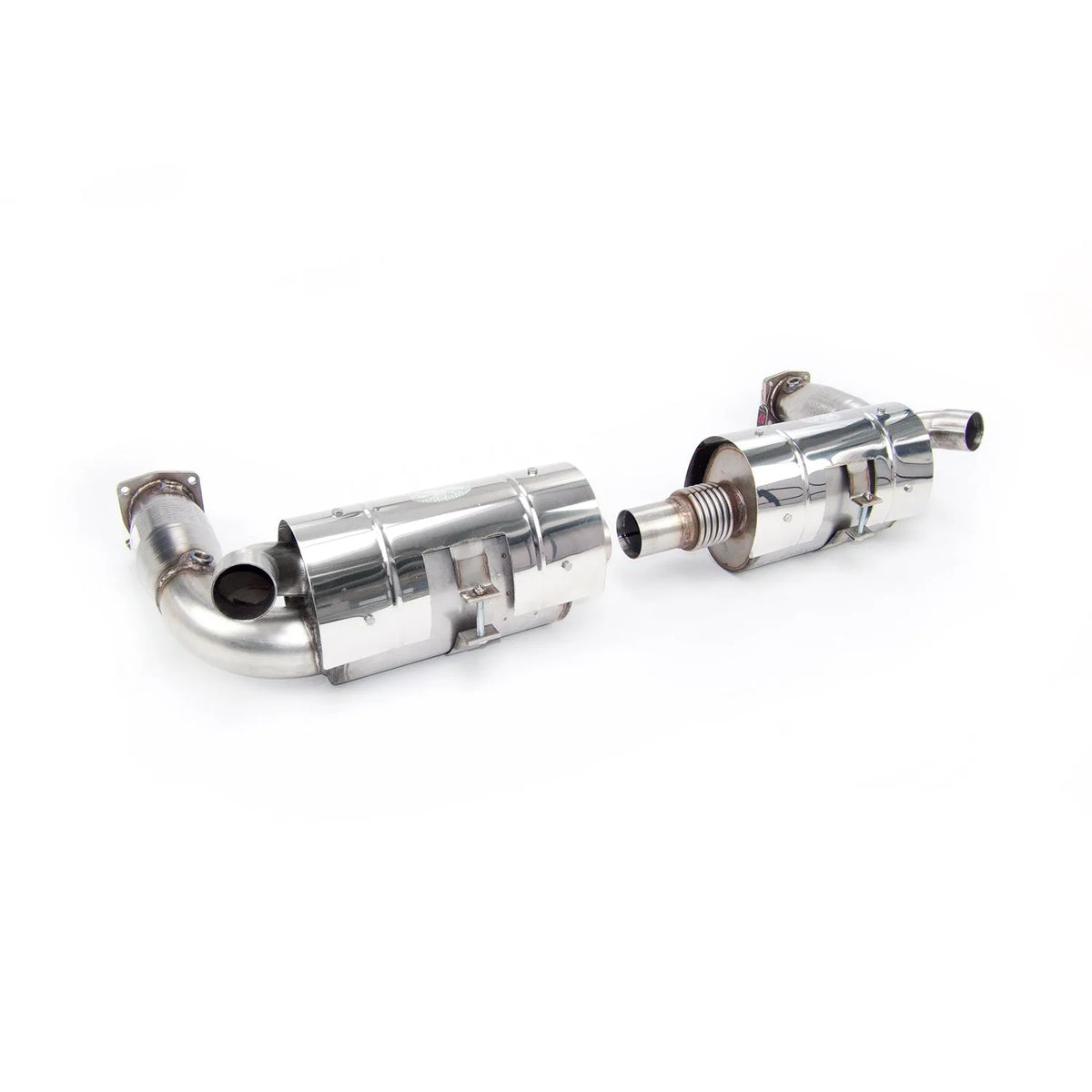 QuickSilver Porsche 911 Turbo (997 Gen. 1) Sport Exhaust with Race Catalysts (2006-09)