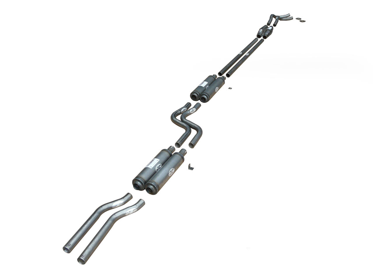 QuickSilver Alfa Romeo 1900 Ti and Super Sprint Twin Stainless Steel Exhaust System (1953-59)