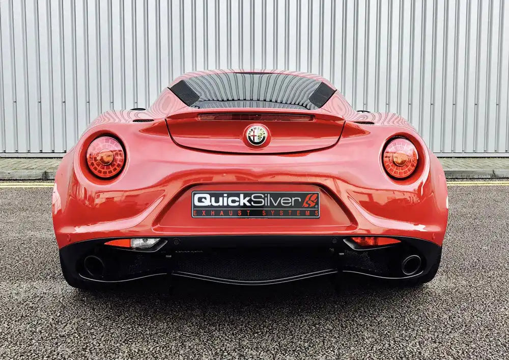 QuickSilver Alfa Romeo 4c Coupe and Spider Sport Exhaust System (2014-19)