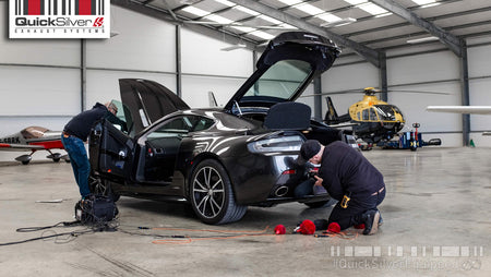 QuickSilver Aston Martin V12 Vantage Sport Exhaust Options (2009 on)