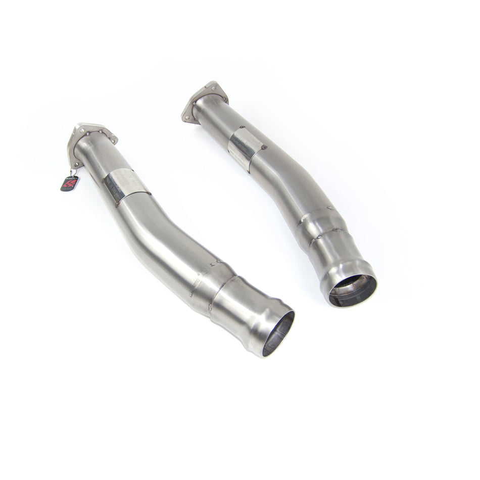 QuickSilver Aston Martin V8 Vantage Secondary Catalyst Replacement Pipes (2011-18)