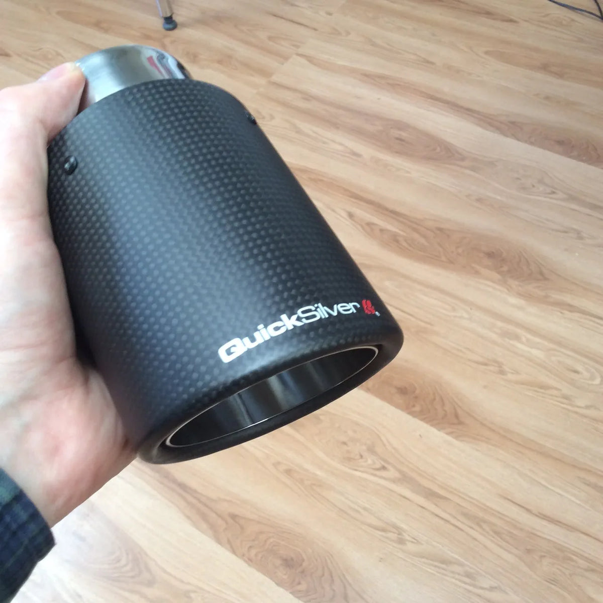 QuickSilver Replacement Carbon Tail Pipes