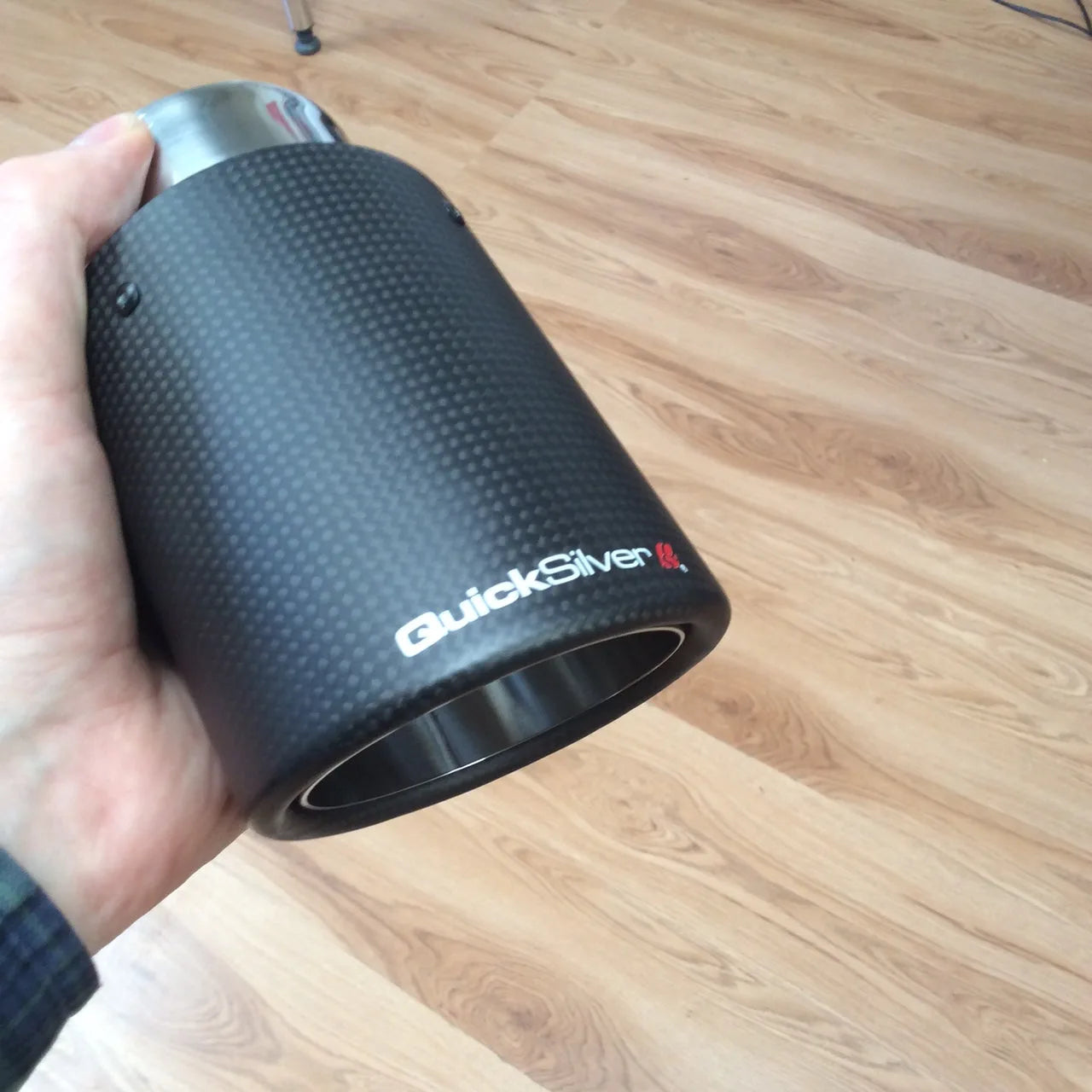 QuickSilver Replacement Carbon Tail Pipes