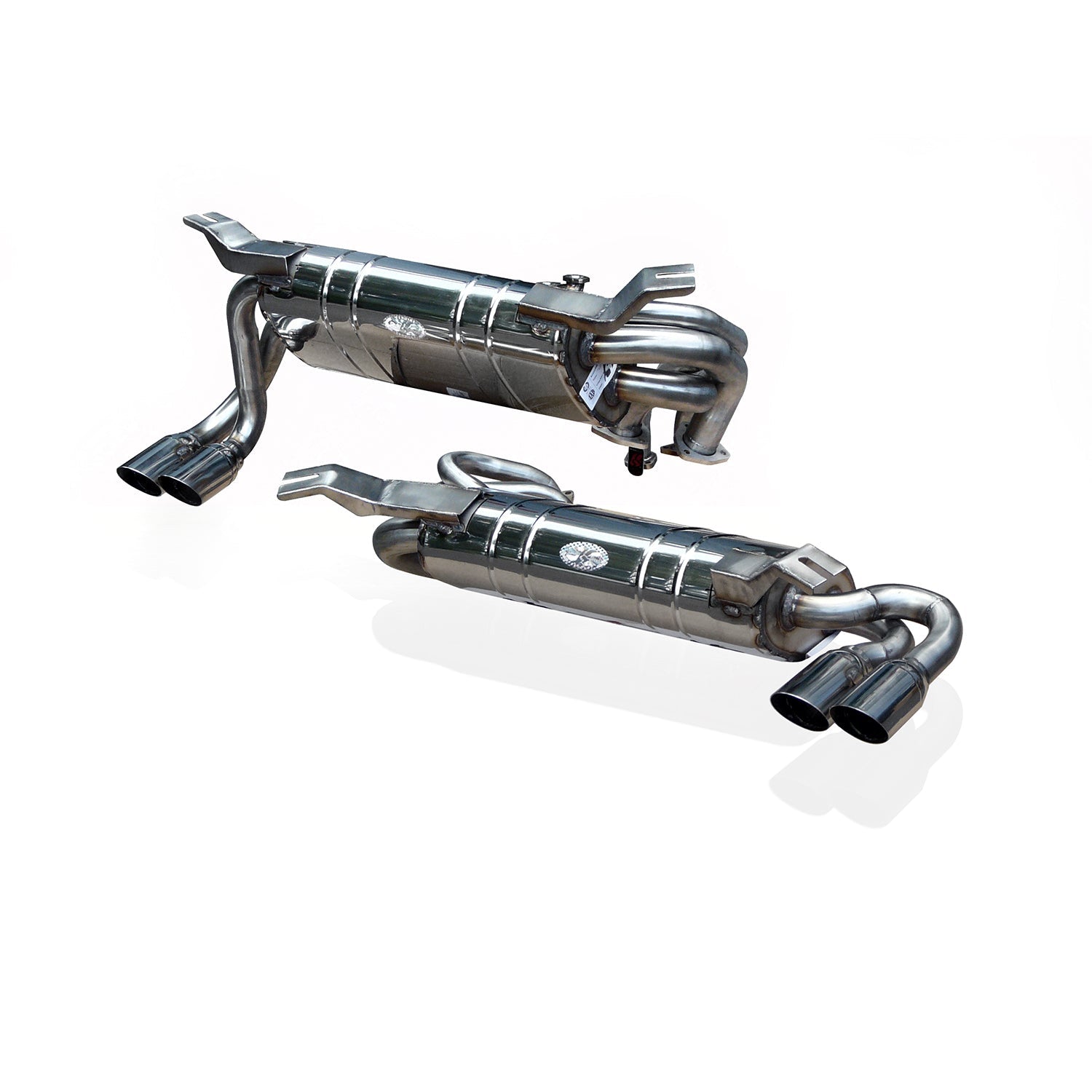 QuickSilver Ferrari 512 BB and 512 BBi Stainless Steel Exhaust (1976-85)