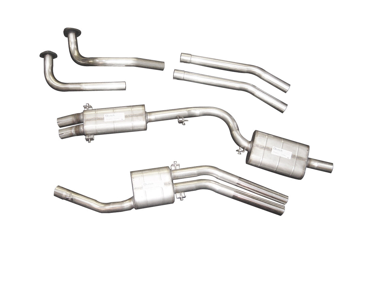 QuickSilver Maserati Mistral 4000 (inc. Spyder) Stainless Steel Exhaust (1966-70)