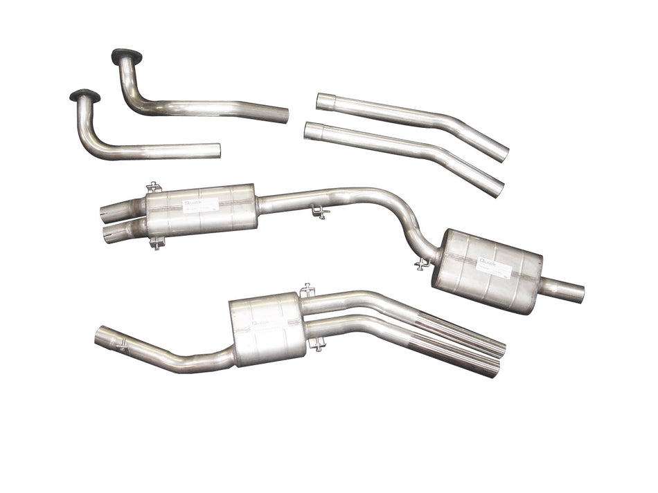Quicksilver Exhausts Maserati Mistral 4000 (inc. Spyder) Stainless Steel Exhaust (1966-70)