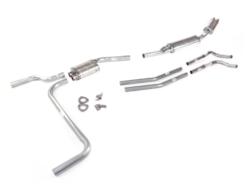 Quicksilver Exhausts Maserati Sebring Ser. 1, 2 Stainless Steel Exhaust Twin System (1965-69)