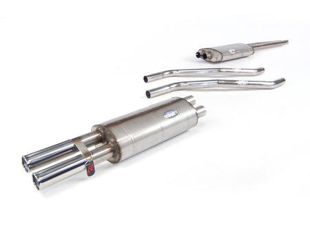 QuickSilver Mercedes 230 SL W113 - Stainless Steel Exhaust OR Front Pipes (1963-67)
