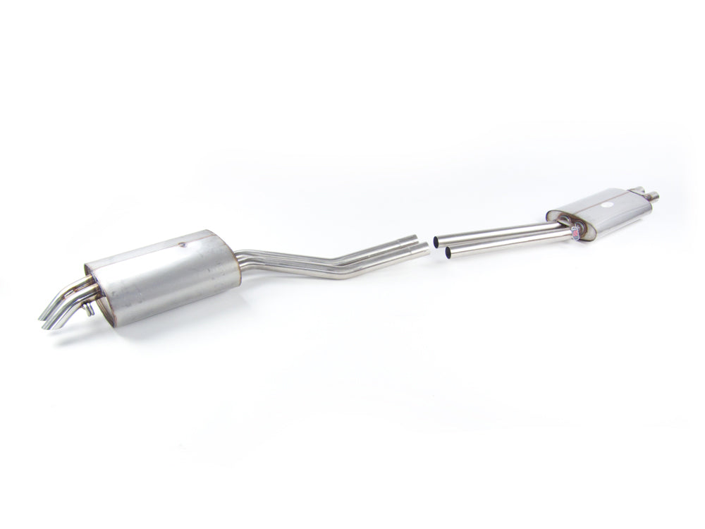 QuickSilver Mercedes 350 SL, SLC (W107) Stainless Steel Exhaust (1971-80)